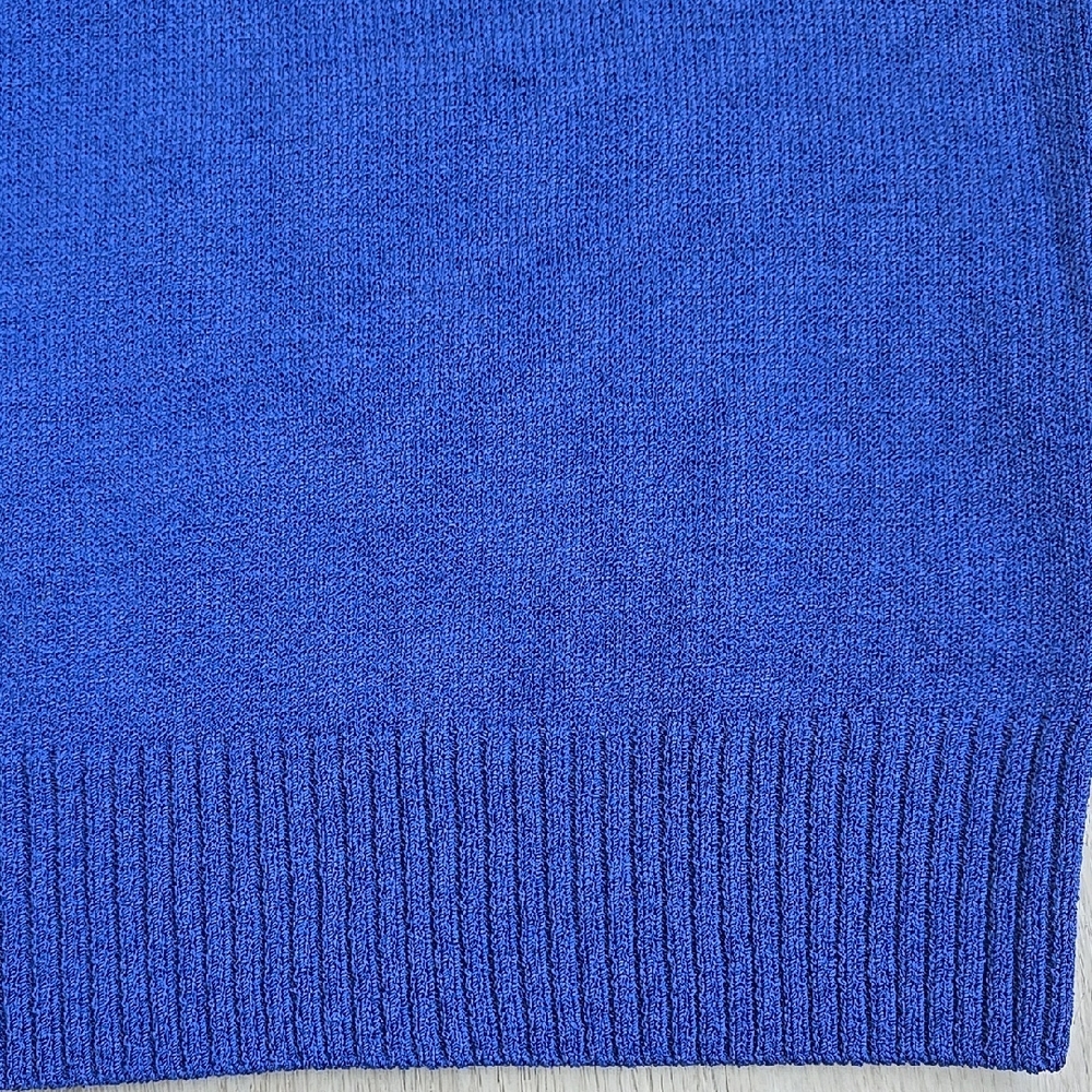 ST. JOHN Tank Top Wool Blend Knit Sleeveless Sweater Vest Pullover Size M - Picture 4 of 12